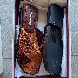 Brand new Sies Marjan velvet sandals